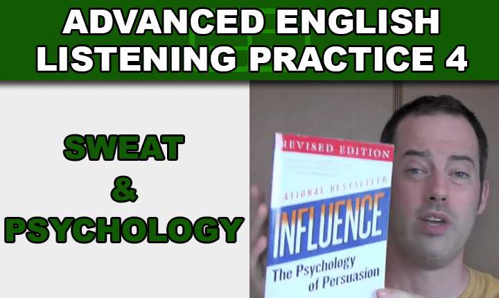Advanced English Listening Practice 4 - Improve your listening skills and understand English speakers with an advanced English listening practice video lesson about psychology!