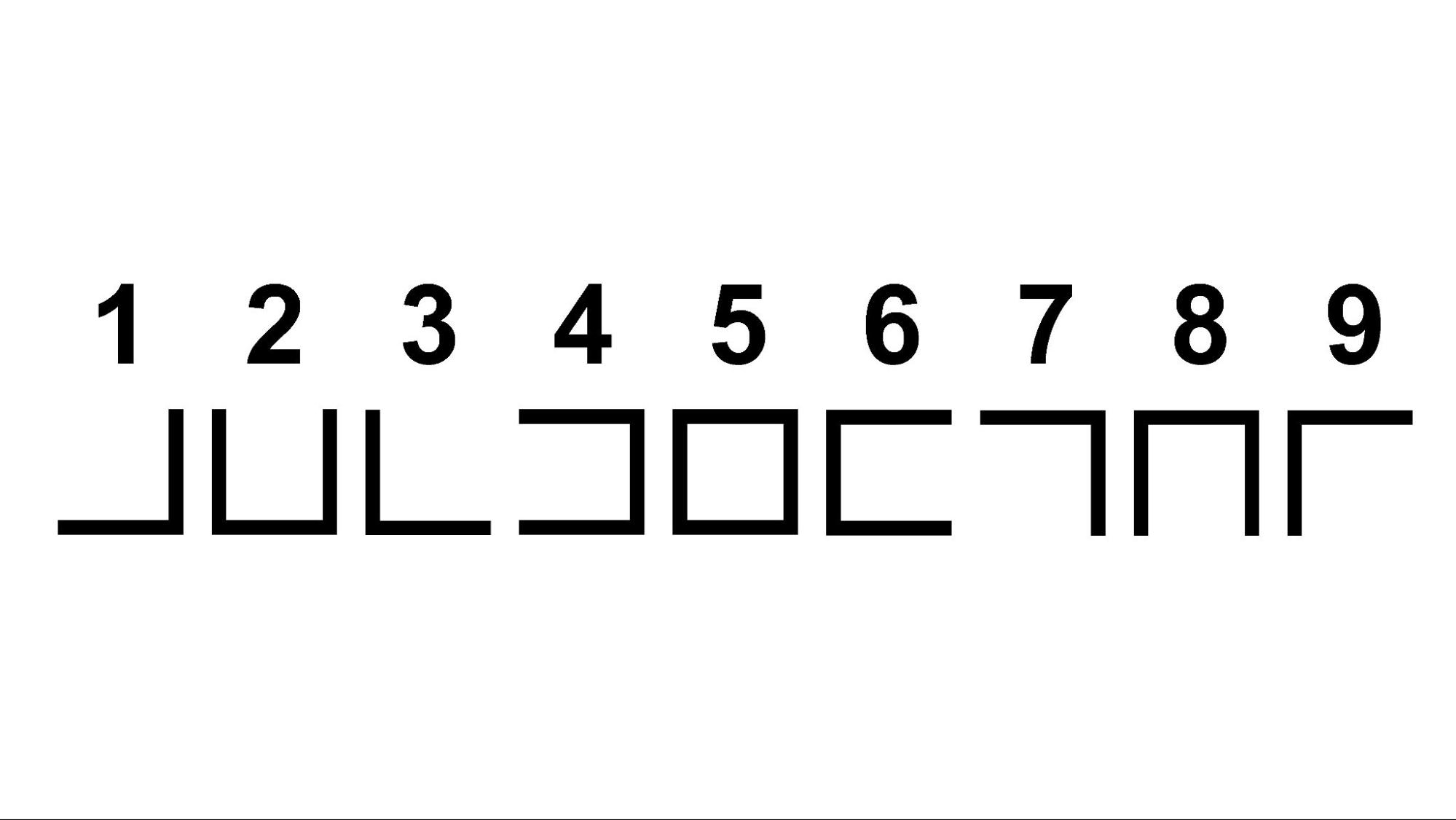 One to Nine